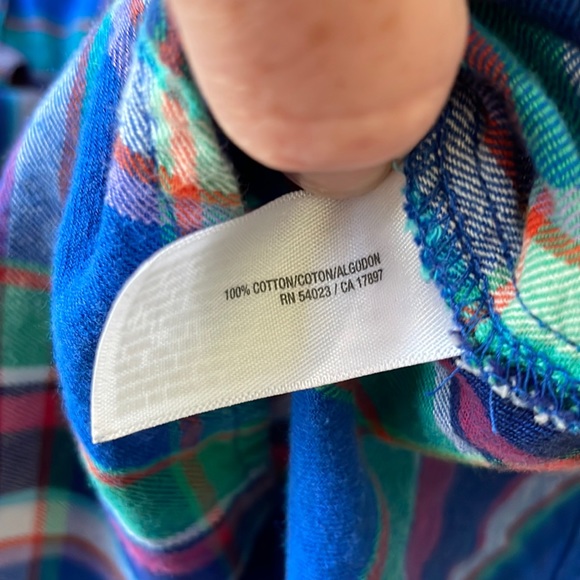 Old Navy Plaid Flannel - Picture 7 of 7
